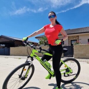 Zuzana Žilinčíková Instagram - Cyklistická sezóna zahájená. Na začiatok 30km s 1 prestávkou na občerstvenie.