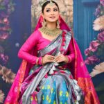 alismita goswami Instagram - 🤍 Beautiful makeover by @jonalimakeupartist Photography @db.photography.official Wearing @label_gayatri