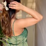 alismita goswami Instagram - 🍃🌱💚 Dress from @urbanic_in Comment 💚 to get the dress code on your DM’s 🤍 #ootd #fashion #reelitfeelit #summervibes #summerdress