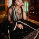 alismita goswami Instagram - 🖤 Wearing @label_gayatri Photography @pankaj_k_visual