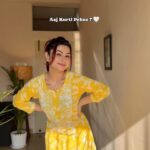 alismita goswami Instagram - Fashion girl had to go desi 🤍 Kurti from @thevasiliki_ #reelitfeelit #fashion #summer #ootd #desifashion #fitcheck #indianlook #kurti