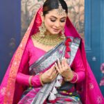 alismita goswami Instagram - 🤍 Beautiful makeover by @jonalimakeupartist Photography @db.photography.official Wearing @label_gayatri