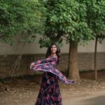 dharshini sudhakar Instagram - Self love ❤️🧿 📸 : @framesbykarthick 👗 : @weddingstudio_skar