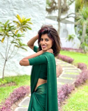 dharshini sudhakar Instagram - Shades of green✨