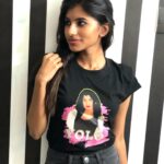 dharshini sudhakar Instagram - Thank you @fusiontape_fashion for this amazing self portrait t shirt ❤️! Follow @fusion_tape @fusiontape_fashion for more details on this! Also you can shop your self portrait tee from their official website www.fusiontape.org/shop