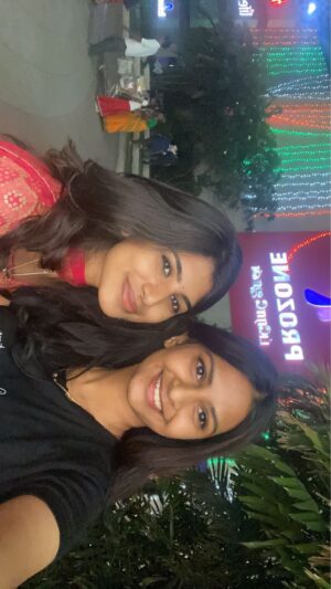 dharshini sudhakar Instagram - 🙆🏻‍♀️
.
.
.
.
.
.
#reels #reelsinstagram #friends #funnyreels #video #trendingreels #friendshipgoals #outfit
