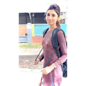 dharshini sudhakar Instagram - Finally got someone to take me a video 💔😂