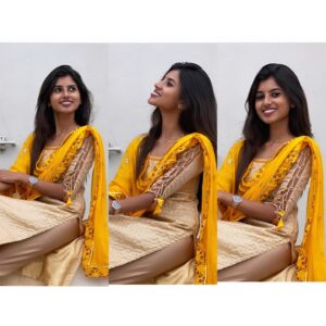 dharshini sudhakar Instagram - Bliss ✨
Outfit : @nyrafashionsss 
Watch : @the_soc_store_
📸 : @sugan_sivasankaran