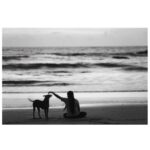 kruttika ravindra Instagram - The best things happen unexpectedly..♥️♥️ Thanks for these amazing clicks @akhilthahir ♥️ • • #kruttikaravindra #actress #india #instagram #instadaily #photography #picoftheday #photo #love #dog #beach #kannur #viral