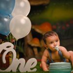 sree priya Instagram – Alludu babu turning 1️⃣

I can’t forget the moment when i saw you the first while doctor is taking you out chinnoda😍 can’t believe that am the one who told evryone it’s a baby boy 👶i still remember the happy tears in ech one of us 🥹 i still remember the first hold 👩‍🍼 ua such a blessing to us bangaru ♥️ 

Happy first birthday PRAKHYATH 🍰 god bless you nanna🙌

Cake : @dessert.doodle yuummmm it was 😋totally loved the taste ,li’ll boy enjyd eating it 😄

Photography : @kidio_studio rakesh jiiiii ..such a cute pictures i say ♥️