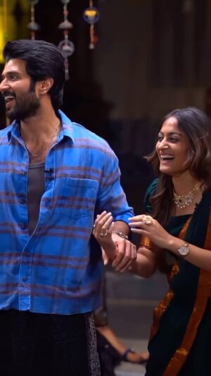 sree priya Instagram - Achhooo intha cute vunav nti  saaami 😱🥰 @thedeverakonda 
.
.
#familystar  hitting theaters on april 5th ⭐️ 

Edit : @vikranth.vickyy thnx for the cute edit ra ♥️