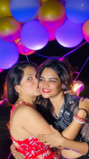 vaishnavi naaiyak Instagram - Hey my kutty baby. U kno how much ilovu , no words and videos are going to do the justification. As always you have put lots of effort to make me feel special on my birthday. Thou it all looks so polished outside we had our own fights but we always bounce back to each other. You have really been a mom to me, you thought me how to be patient and how to be easy on people. I love u to the moon and back. ♥️♥️♥️♥️♥️♥️. 
I learnt how to be strong seeing u♥️. U have a magic in you and I’m thankful to the god that I get to enjoy it♥️♥️♥️♥️ loveu babie♥️♥️ u kno i deserve all the efforts you have put 😝 u knew I’m a guardian angel 😂 better hold me tighter and stronger and never losing u♥️♥️♥️♥️♥️♥️♥️♥️♥️♥️♥️♥️♥️♥️♥️♥️♥️♥️♥️♥️♥️♥️♥️♥️♥️♥️♥️♥️♥️♥️♥️♥️♥️♥️💋💋💋💋💋
I can write a book about what is us and who is us so better don’t be mad at me for not writing much u biatchhhh♥️♥️♥️♥️♥️♥️♥️♥️♥️
