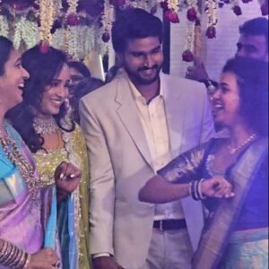 vj Santhiya Instagram - Wishing you a lifetime of love and happiness together my dear natpu 😍