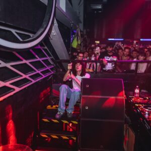 A. G. Cook Instagram - Final summer show tomorrow in SF at @1015sf with @hanatruly & @baseck 🌻 Few tickets still left via @fakeandgayinc @djdialspresents 💛 Singing in the booth 🙃 Pics by @nietodickens for @elsewherespace 🌟 See you later