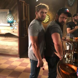 A.J. Buckley Instagram - Happy Bday to this big stud @maxthieriot ! It only took me 5 years ...But ...I finally got you into country music and to be HUGE 49er fan. 
You’re one of the greatest people on this planet. ME LOVE U LONG TIME ! 

#brotherhood #sonnyandclay @sealteam_pplus #sealteam