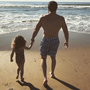 A.J. Buckley Instagram - #dadlife #daddysgirl😘 #HowDoYouFreezeTime