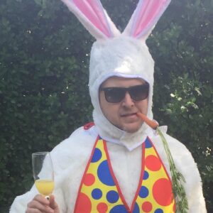 A.J. Buckley Instagram - Happy Easter where ever you are !! 

#Faith #Family #FunTimes #FurryAnimal #WordsThatStartWithF