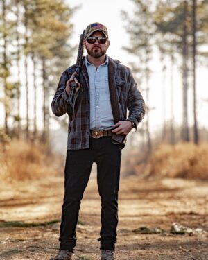 A.J. Buckley Instagram - I shot this a couple weeks ago with one of my favorite photographers and peeps @kellibinningsphoto . This will be what my daughters first boyfriend sees when he knocks at the door. Lol 

#FuckAroundAndFindOut. 
 #imadork 
#merica 
#HoldLine 
#henryrifles