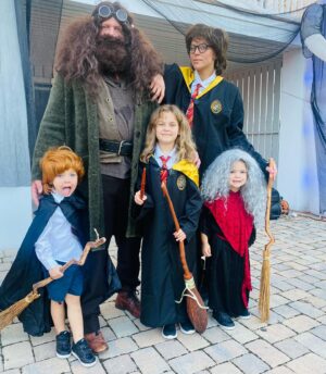 A.J. Buckley Instagram - I have to give my daughter Willow all the credit for coming up with the HarryPotter idea. 
Our first Halloween in SC is in the books !!! I had something happen last week that really shook our group of friends to the core. That being said ... I’m so friggin Grateful for this time with my family and all the amazing new people we have met in our neighborhood. Time is so limited on this earth .... don’t waste it with anyone that does not appreciate how precious time is . 

#happyhalloween #HarryPotter #Buckleyclan #prouddad

🍾❤️ #HarryPotter #Hagrid