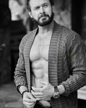 A.J. Buckley Instagram - Shirtless cardigan look is so in for the 2024 summer met gala madness . #ThirstTrapThursday.

@derekkettela I ❤️u