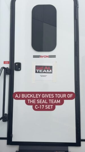 A.J. Buckley Instagram - Let me show you the SEAL Team C-17 Set. Let me know what you think in the comments below.