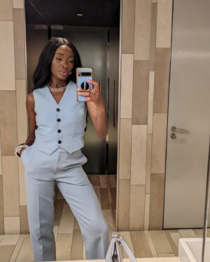AJ Odudu Instagram - Lately 🧘🏿‍♀️💃🏿