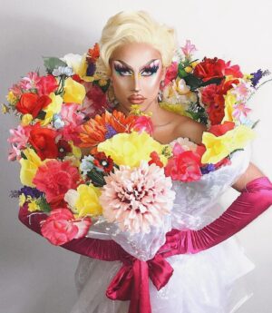 A'Whora Instagram - just a floral reminder for why drag queens & kings should be invited to the @metgalaofficial_ every year to eat the theme and not be invited under a token of it one time 💐 I mean at least one of us can attend if gaga and mdna don’t bring the wigs! 

 (I’m also not saying these looks are met worthy, just jumping under category 😂)