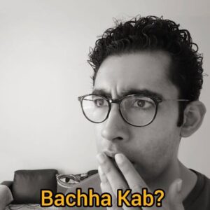 Aadar Malik Instagram - Bachha?