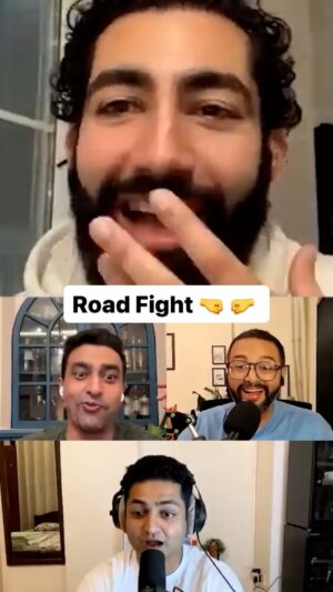 Aadar Malik Instagram - Don’t get into a road fight @theaadarguy 

#tiss #podcast #feelitreelit #feelkaroreelkaro #comedy #road #fight