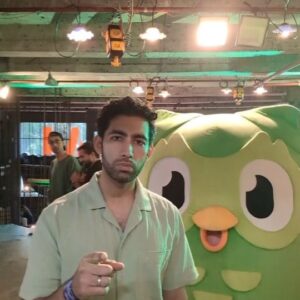 Aadar Malik Instagram - Went to Duolingo Creators' day and all I created was chaos. 

#duolingo #duolingoIndia #creatorsday2023