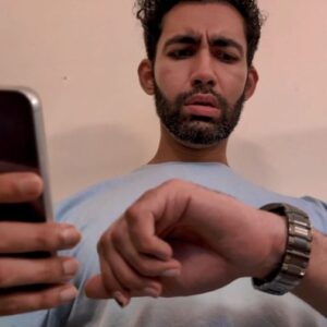 Aadar Malik Instagram - What do you use to tell time?