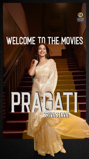 Aanand L. Rai Instagram - Here’s a Chorri with a new story! 🤩

#HelloFromColourYellow PRAGATI SRIVASTAVA (@awwwrat)! Welcome to the movies 🍿 

With a captivating blend of talent and beauty, she’s set to grace the screen like never before 🥰

#CYPPL @aanandlrai #PragatiSrivastava #Bollywood #HindiCinema #IndianCinema
