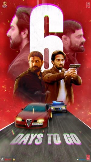 Aanand L. Rai Instagram - Double the trouble, Double the thrill!💥

6 DAYS TO GO!

#AnActionHero coming to cinemas on 2nd December, 2022!

@ayushmannk @iyer.anirudh #BhushanKumar #KrishanKumar @jaideepahlawat @neeraj.yadav911 @kanupriyaaiyer @tseriesfilms @tseries.official @shivchanana @cypplofficial @neeraj_madhav @aafilms.official @castingchhabra