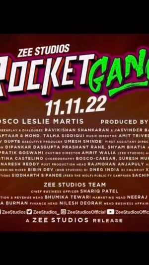 Aanand L. Rai Instagram - The great man is he who does not lose his child’s heart. All the best my kid brother @boscomartis on your directorial venture. Really looking forward to this fun innocent exciting ride, #rocketgang @zeestudiosofficial