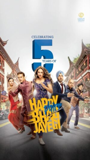 Aanand L. Rai Instagram - Cheers to 5 ‘Happy’ years of laughter, love, and a whole lot of madness ❤️🤩 #5YearsOfHappyPhirrBhagJayegi

#CYPPL #AanandLRai #HappyPhirrBhagJayegi #MudassarAziz @aslisona @jimmysheirgill @dianapenty @alifazal9 @jassie.gill @officialpiyushmishra

#Bollywood #HindiCinema #MovieAnniversary