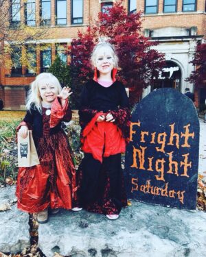 Aaron Ashmore Instagram - Happy Halloween Blood Bags! From the Ashmore family. (This was the kids idea by the way). 🧛‍♀️🧛