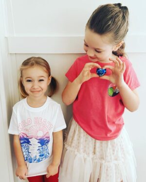 Aaron Ashmore Instagram - I can hardly believe that I get these sweethearts as my Valentines. ❤️❤️❤️