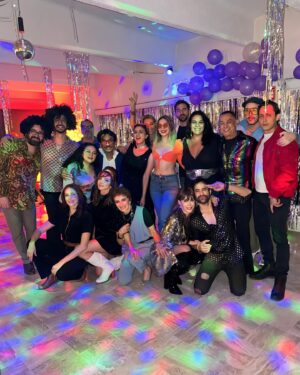 Aarón Balderi Instagram - La #FamiliaNacional festejando a la Matriarca que tanto amamos @claudiariosmx ❤️