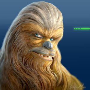 Aaron Blaise Instagram - A little #ThrowBack post for #MayThe4th - I don’t do a lot of other people’s characters but I figured I’d share these for #StarWarsDay! >>> SWIPE FOR MORE

The Chewbacca image was made using my Digital Hair Brush Set #2 which you can snag for ONLY $1 at the link below!

(Plus use Code “THEFORCE” for EXTRA 30% Off any Order Over $2) 

🔗 LINK IN BIO

#Art #tutorial #AaronBlaise #howto #ArtSchool