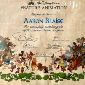 Aaron Blaise Instagram - 35 1/2 years ago I was a 20 year old kid getting started on his career. None of it went the way I expected, and that’s how it should be.

#tbt #throwback #throwbackthursday #aaronblaise #disney #disneyhistorian #animation #2danimation