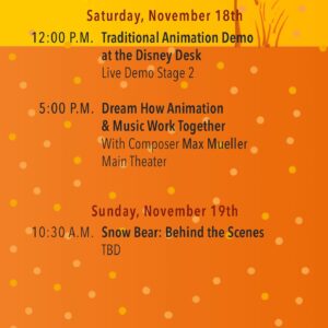 Aaron Blaise Instagram - 🔥I am very EXCITED for CTN EXPO 2023! 🎟️ Get Your Tickets at The LINK IN BIO! (SWIPE FOR MORE)

I will be doing sever in-person DEMO's including screening my new short down in #ProcreateDreams as well as a special event for the 20th Anniversary of Brother Bear 🐻

🔗 https://bit.ly/3QWYy26

See you there ! #ctnexpo202#scholarships #2dtraditionalanimation #intensive #books #prints #originalanimationart #commissions #livedemos #airportburbankmarriott #dragonslair #event #aaronblaise #snowbear #brotherbear