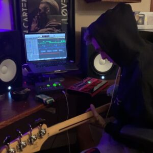Aaron Carter Instagram - the music never stops. 🎶 putting final touches on ‘sensational love’. out soon.