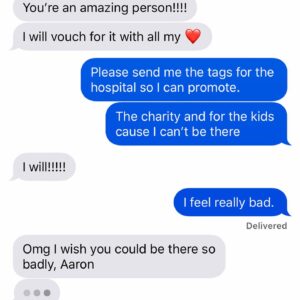 Aaron Carter Instagram - I donated the toys to “Sean’s gift of sharing” to complete Tina Thomas His mother’s foundation for her son Sean who passed away at 7 years old after fighting leukemia after a four year battle  but he was strong Tina said and fought as hard as he could. Sean passed away on his sisters birthday 
I donated the toys to “Sean’s gift of sharing” to complete Tina Thomas His mother’s foundation for her son Sean who passed away at 7 years old after fighting leukemia after a four year battle  but he was strong Tina said and fought as hard as he could. Sean passed away on his sisters birthday and I met Tina After I got off a flight ✈️ and I did some free writing getting my emotions out on paper essentially and I got pretty sad and Tina was so kind and was waiting for me because all the flight attendants were so sweet to me and saw I was upset while I was writing and Tina 🥰 was there and worked for the airport and picked me up on a airport cart and we met she told me about her sons foundation so I said DONE ✅ She told me she wasn’t able to reach her goal so I sent 400 toys to help her try to reach her goal. right then and there’s I knew it was my duty in life to give back and never take life for granted. @bcchf so much love Tina Thomas you’re genuinely one of the THE kindest Strongest Woman I have ever met. I’m sorry I couldn’t be there for the toy drive. #SeansGiftOfSharing