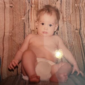 Aaron Carter Instagram - My baby boys daddy in 1988