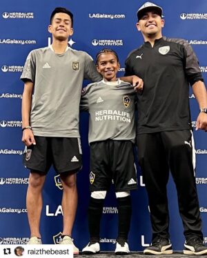 Aaron D. Spears Instagram - Proud of my lil soldier…
He’s definitely worked his a$$ off to get here @raizthebeast 👇🏽
・・・
A new beginning…

It literally takes a village.
From AYSO 1031, TOTAL FUTBOL ACADEMY, TOQUE FUTSAL, CULVER CITY FC to now the LA GALAXY, none of this would have been possible if it wasn’t for each & every organization & each & every person within that organization.

KRIST, KEVIN, JESSEE, DAVID, VALDEMAR, RYDER, RUDOLPH, WADE, my PARENTS, SISTER, MIKE & FAMILIA… I got nothing but love for you!!! LETS GET IT!!!

Now the real work begins!!!
.
.
.
.
.
.
.
.
.
@living.mixed @heru.sett @ziat.kaaria @savy.ari @nayaliici @theF2 @LeoMessi @Cristiano @WallyChamp15 @IMakeCustomCleats @DMCustomSneakers @Toque_Futsal @Ronaldinho @Maradona @pumafootball @akademialechii @EuroSoccerDirect @nikefootball @adidasfootball @pumafootball @lafcacademy @lagalaxyacademy @lechia_gdansk @culvercityfc2009 @culvercityfc @ussoccer @usmnt @mexiconationalsoccerteam @calsouthsoccer @premieresupercopa @losangelescup @surfcupsports @premiereleaque @433 @ @neymarjr @laliga @championsleague @realmadrid @realmadridacademy @juventus @manchesterunited @fcbayern @chelseafc @liverpoolfc @mancity @arsenal @europaleague @fcbarcelona @pele #fútbol #futsal #RAIZtheBEAST #WorkHardOrGoHome #champion #YouGetOutOfItWhatYouPutIntoIt #FutsalMadeMe #kidssoccer #soccerdrills #soccerschool #soccerskills #soccercleats #soccergoals #soccerkid #soccerteam #soccerlife #culvercityfootballclub #freestyle #thebeautifulgame #culvercityfootballclub2009 #culvercityfc #bicyclekick #pele #SoccerIsLife #PuttingInWork #FreeStyle #StreetSoccer #BarcaFans #UnleashTheBeast @nil_team_ @nil_team_youth @omarihardwickofficial @dondiamont @tarajiphenson @shawnteemccoy @thereallisavidal @1lisawu @aysoregion1031 @tfa_south_la @totalfutbolacademy2009 @stephencbishop @spearsveronica @bbunique @kyrome._lumsden5 @christiankeyes @alimiballard @j0seph_alvarez @aminjoseph @willpowerpacker @willsmith @ava @bikbaye @oprah @tylerperry @micaelabeckwith @davidbeckham @obj @coach_alexn @hillharper @aspears @marcusscribner @margaretshugavery @marcjspears @brelyevans @britneyspears @champagnepapi @stephencurry30 @kyrieirving @kevinhart4real