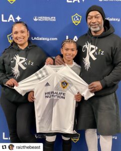 Aaron D. Spears Instagram - Proud of my lil soldier…
He’s definitely worked his a$$ off to get here @raizthebeast 👇🏽
・・・
A new beginning…

It literally takes a village.
From AYSO 1031, TOTAL FUTBOL ACADEMY, TOQUE FUTSAL, CULVER CITY FC to now the LA GALAXY, none of this would have been possible if it wasn’t for each & every organization & each & every person within that organization.

KRIST, KEVIN, JESSEE, DAVID, VALDEMAR, RYDER, RUDOLPH, WADE, my PARENTS, SISTER, MIKE & FAMILIA… I got nothing but love for you!!! LETS GET IT!!!

Now the real work begins!!!
.
.
.
.
.
.
.
.
.
@living.mixed @heru.sett @ziat.kaaria @savy.ari @nayaliici @theF2 @LeoMessi @Cristiano @WallyChamp15 @IMakeCustomCleats @DMCustomSneakers @Toque_Futsal @Ronaldinho @Maradona @pumafootball @akademialechii @EuroSoccerDirect @nikefootball @adidasfootball @pumafootball @lafcacademy @lagalaxyacademy @lechia_gdansk @culvercityfc2009 @culvercityfc @ussoccer @usmnt @mexiconationalsoccerteam @calsouthsoccer @premieresupercopa @losangelescup @surfcupsports @premiereleaque @433 @ @neymarjr @laliga @championsleague @realmadrid @realmadridacademy @juventus @manchesterunited @fcbayern @chelseafc @liverpoolfc @mancity @arsenal @europaleague @fcbarcelona @pele #fútbol #futsal #RAIZtheBEAST #WorkHardOrGoHome #champion #YouGetOutOfItWhatYouPutIntoIt #FutsalMadeMe #kidssoccer #soccerdrills #soccerschool #soccerskills #soccercleats #soccergoals #soccerkid #soccerteam #soccerlife #culvercityfootballclub #freestyle #thebeautifulgame #culvercityfootballclub2009 #culvercityfc #bicyclekick #pele #SoccerIsLife #PuttingInWork #FreeStyle #StreetSoccer #BarcaFans #UnleashTheBeast @nil_team_ @nil_team_youth @omarihardwickofficial @dondiamont @tarajiphenson @shawnteemccoy @thereallisavidal @1lisawu @aysoregion1031 @tfa_south_la @totalfutbolacademy2009 @stephencbishop @spearsveronica @bbunique @kyrome._lumsden5 @christiankeyes @alimiballard @j0seph_alvarez @aminjoseph @willpowerpacker @willsmith @ava @bikbaye @oprah @tylerperry @micaelabeckwith @davidbeckham @obj @coach_alexn @hillharper @aspears @marcusscribner @margaretshugavery @marcjspears @brelyevans @britneyspears @champagnepapi @stephencurry30 @kyrieirving @kevinhart4real