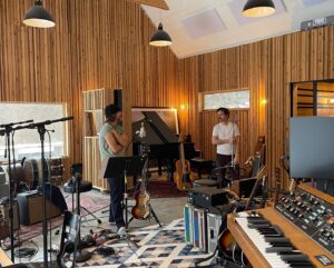 Aaron Dessner Instagram - Today is the release day of one of my favorite albums I've ever produced and helped to write -- "Hysteria" by @indigosparke -- it's truly the sort of album you can listen to front to back and ....and if you're like me...listen over and over and get completely lost in it. I almost wasn't able to make this record with Indigo because of Covid and stress and exhaustion (we started and stopped a few times)....but we found a way to make it without compromise. And it's truly special -- vulnerable, honest, stunning, raw and sublime at the same time....Indigo put all of herself into these songs and I feel so excited for her that they're out in the world now. Thanks to the incredible @bellaicecream who recorded and mixed the entire record -- we have worked with Bella for more than a decade (she recorded much of trouble will find me!)...and she really worked so brilliantly to capture and finish all these recordings....it all sounds as good as it sounds because of her....and the amazing @heba_kadry who somehow made it even better with her mastering. My old pal @mattfbarrick plays drums with his usual spark and touch all over this and the brilliant @ectoderm88 sprinkled his elusive magic in many places. Please go have many listens and live with this record you won't regret it. Out today on @sacredbones
