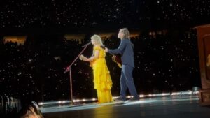 Aaron Dessner Instagram - Cincinnati!! It's hard to describe what it felt like to play "Ivy" from evermore last night with @taylorswift in the town I grew up in, where I learned to play music in the first place. Grateful as always to Taylor and all of you for listening. 

I’ll be back in Cincy for two nights with @thenational in September 15th and 16th when we throw our Homecoming Festival ... @ntlhomecoming .... See you there?!