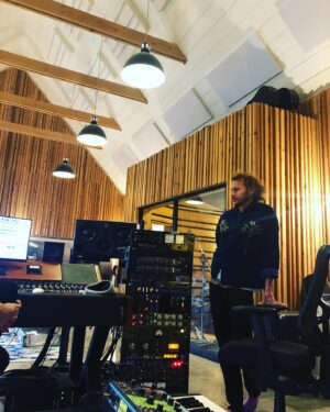 Aaron Dessner Instagram - I started working on music with @benhoward_  a few years ago when we got together at Long Pond just to experiment with no plan or goal in mind....we started just by collecting song fragments, strange guitar patches and beats ....recording anything and everything that caught our interest but not worrying yet about finding structure or threads between ideas. It was so much fun that we kept getting together over the next many months and gradually songs began to emerge. What started as a relaxed experiment became one of my favorite creative processes and records I've ever been part of. Ben's new record "Collections From the Whiteout" is out today and I couldn't be more proud of what we made. Thank you to @heyjonlow for brilliant recording and mixing as always; Mickey @ablazeoffeather for so many beautiful contributions; Nat, Richie and India for helping bring songs to life in Paris ; @thisisthekit for lending her beautiful voice; incredible drummers @james_krivchenia @jasontreuting @kyletkeegan and @yussefdayes ; @mooserob for his beautiful arrangements and @tingalayo and @arsononly for magic yet again. And most of all thank you Ben for taking this journey with me.