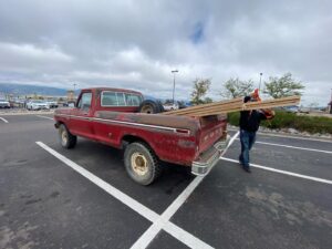 Aaron Kaufman Instagram - 44 years of service and still doing the job. 

#robertredford 
#work truck 
#f250
#f100
#79ford